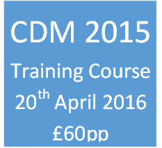 CDM 2015 – half day training course